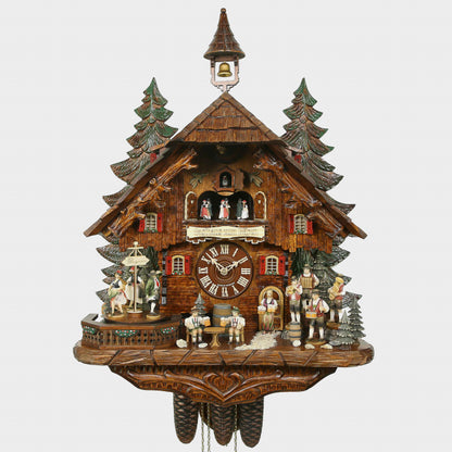 Black Forest Cuckoo Clock - Chalet Style - Octoberfest