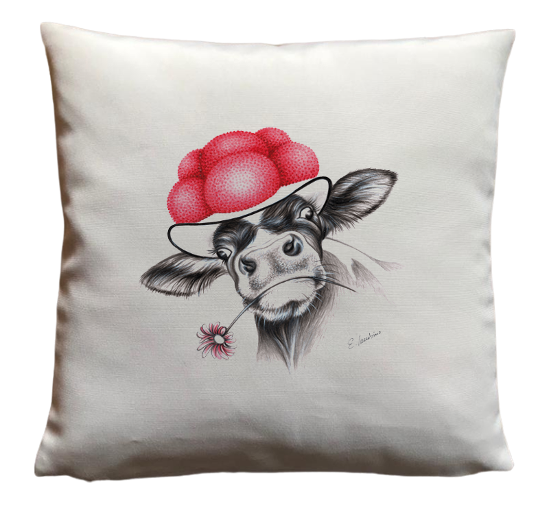 Cushion- Bollenhut Cow