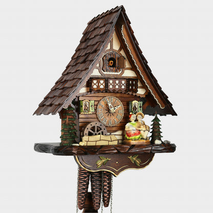 Black Forest Cuckoo Clock - Chalet Style - Besotted Couple